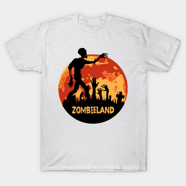 Zombieland Halloween Design T-Shirt-TOZ